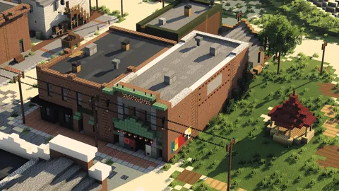 After 2 months of work, i finally built the whole Blackwater town from Red Dead Redemption2!