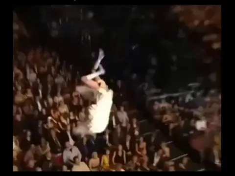 During the 2009 MTV Awards,Sacha Baron Cohen,who wore a jockstrap and wings crash-landed on Eminem's lap
