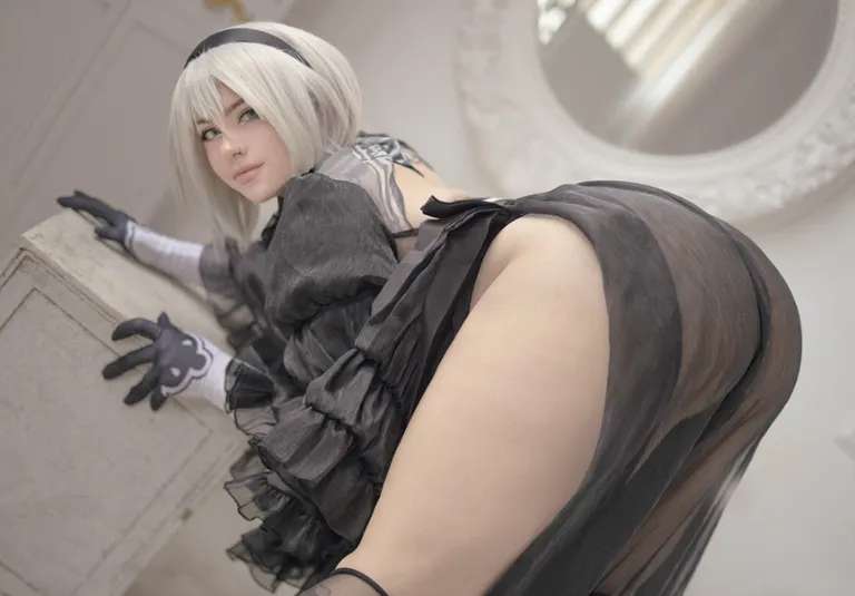 2B cosplay by Sinisterchan