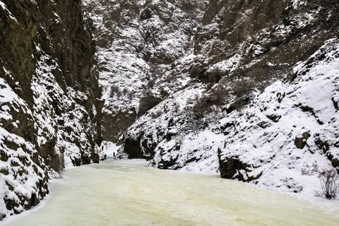 Mongolia in winter - the frozen wonderland