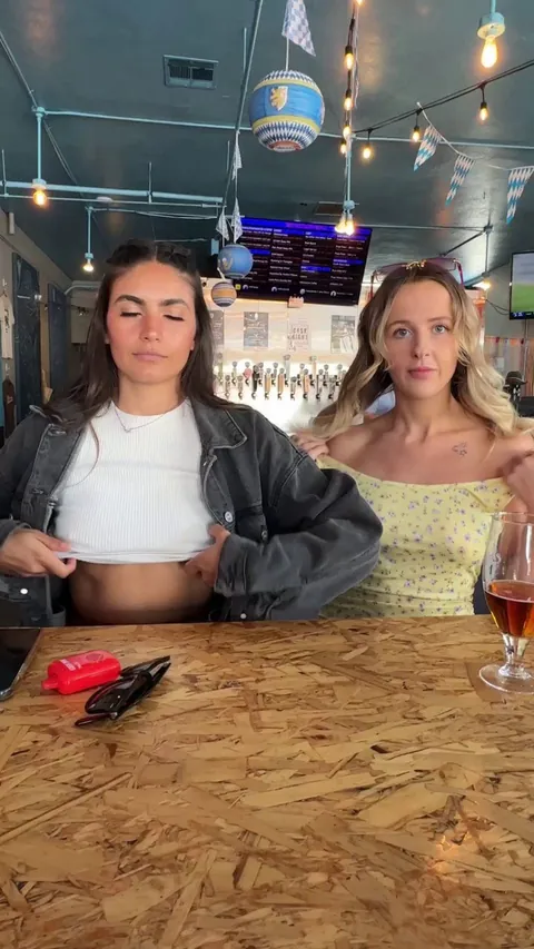 Buy us a drink &amp; we’ll show you our tits