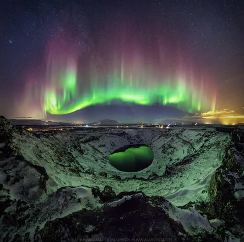 Iceland has the best Auroras