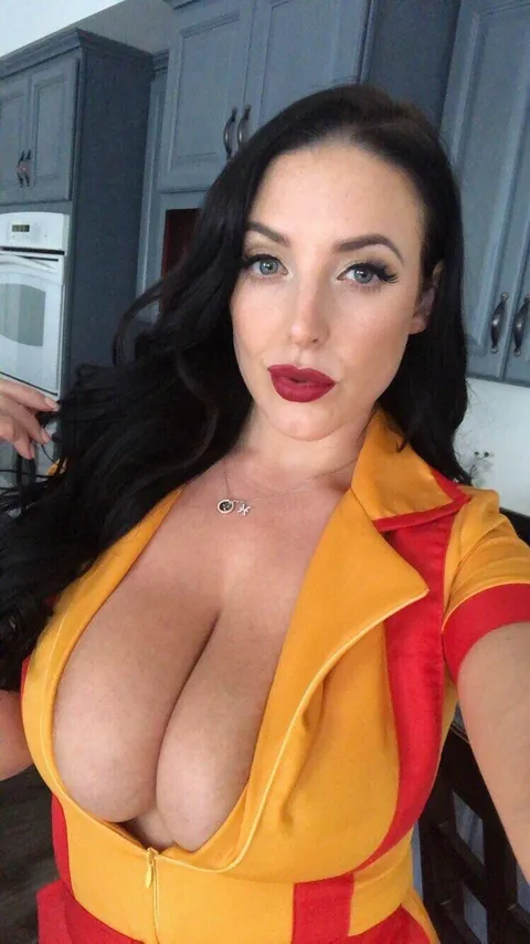 Angela as Kat