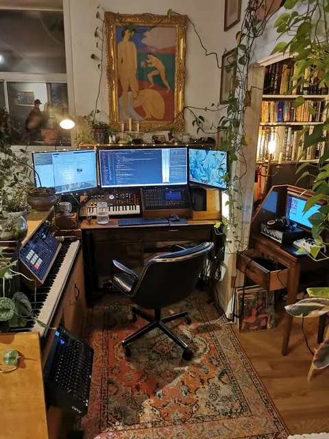 My mcm maximalist remote worker chaos cubicle
