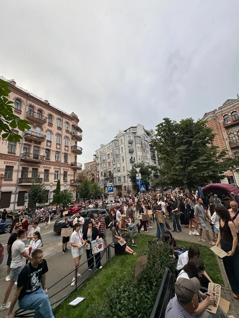 Fourth day of protests in Kyiv, Ukraine