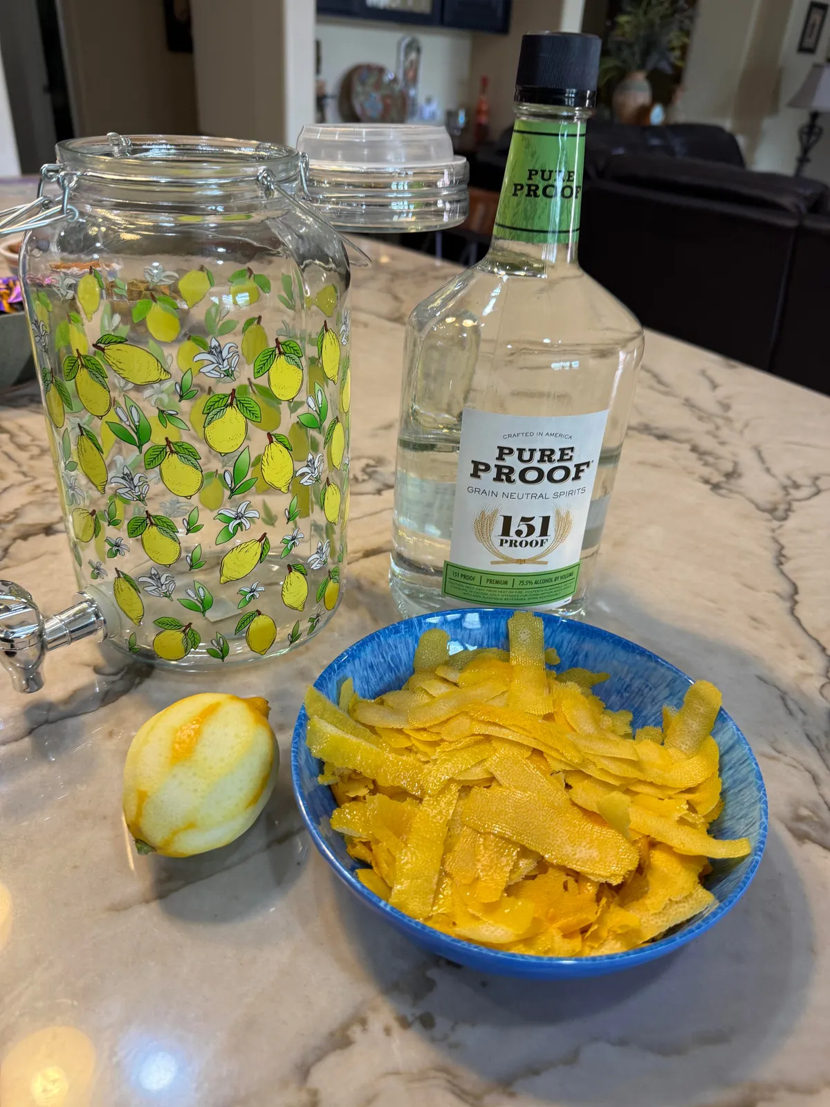 [Homemade] Limoncello