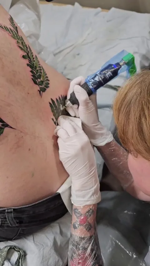 Another back piece I finished this year