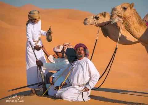 Arab Bedouins in Oman