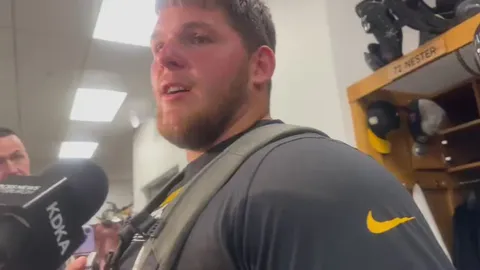 [Highlight] Steelers center Zach Frazier said Aaron Rodgers addressed the team this morning, told them he’s "All In" from now on