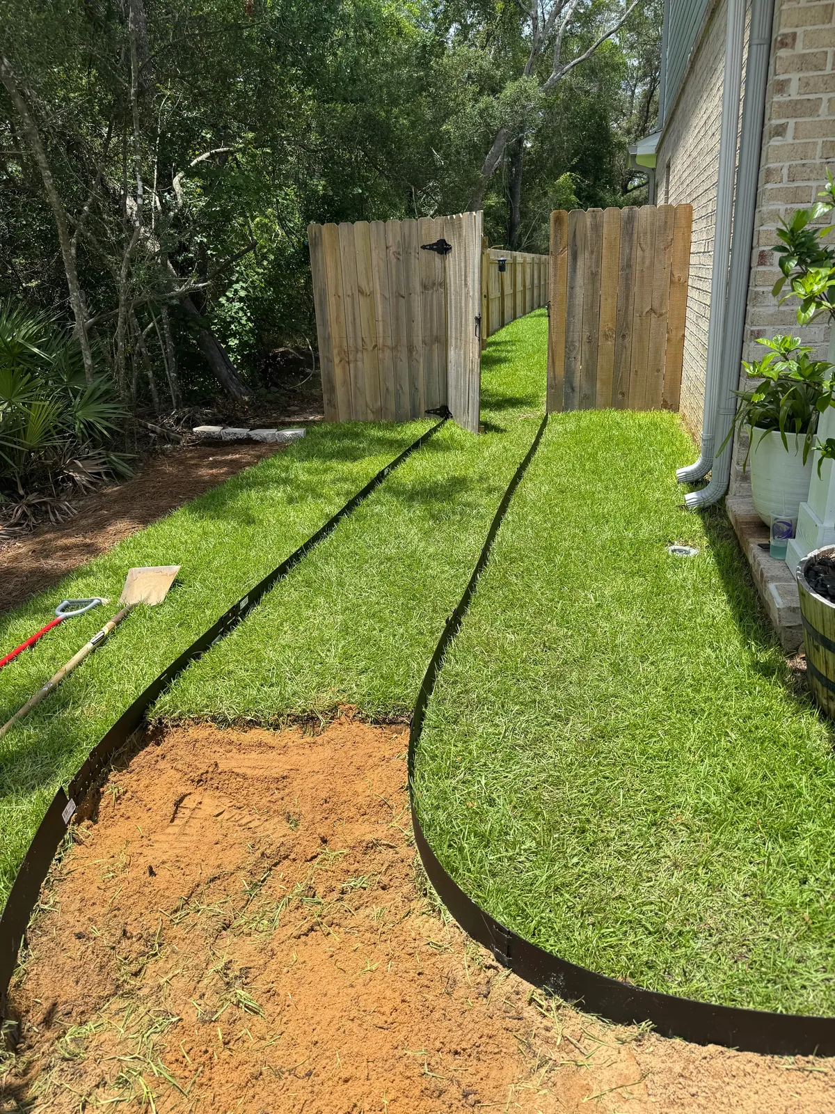 Part one project sidewalk complete!