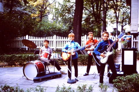 Gary Sinise here. I was going through some old photos and found this treasure: my 6th-grade band, "The Beach Dwellers" (1966)