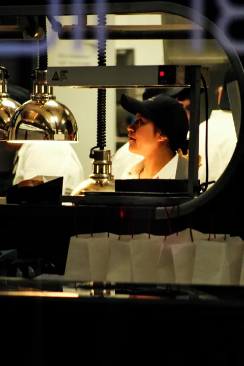 [OC] Outside the Tesla Diner in Hollywood, Friday Oct. 3