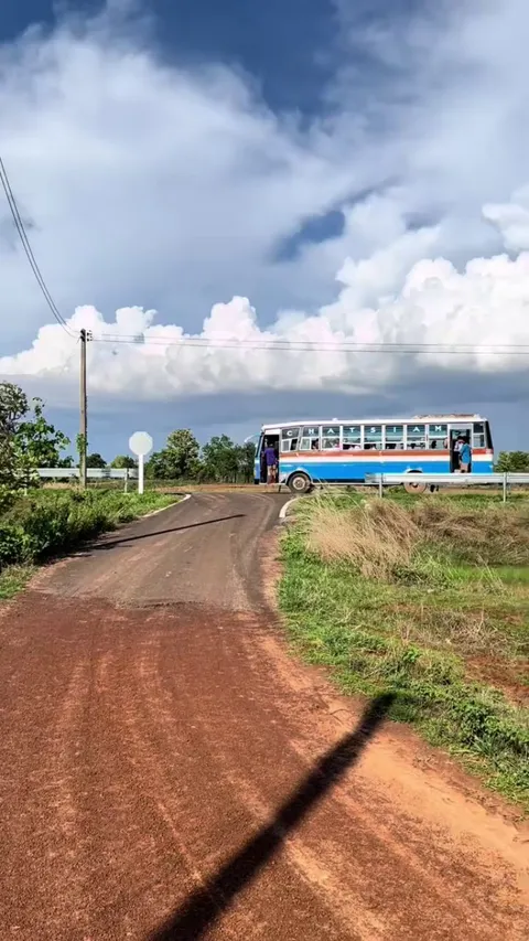 When the bus arrived, they know their little girl is home