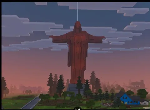 A year ago, I posted my Christ The Redeemer statue. A lot of people requested I post it when it oxidizes.