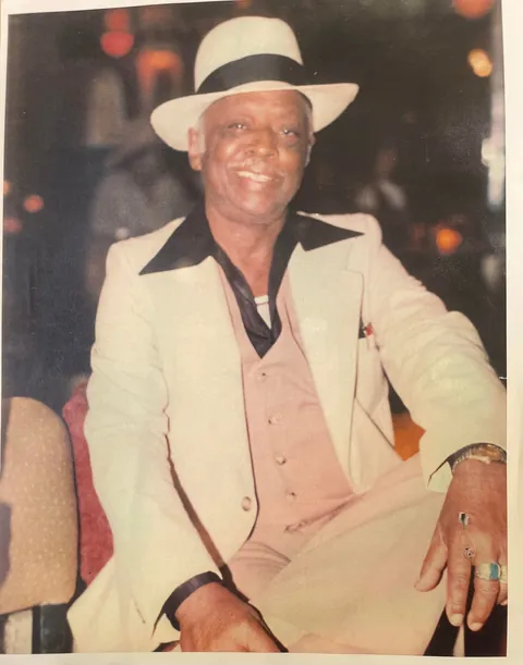 Photos of great grandparents from 1930s-1980s. Last photo is them w/ all their kids(my grandma is in the striped dress)