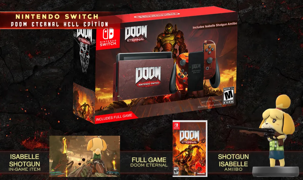 Here's my take on the Doom Eternal: Nintendo Switch Edition