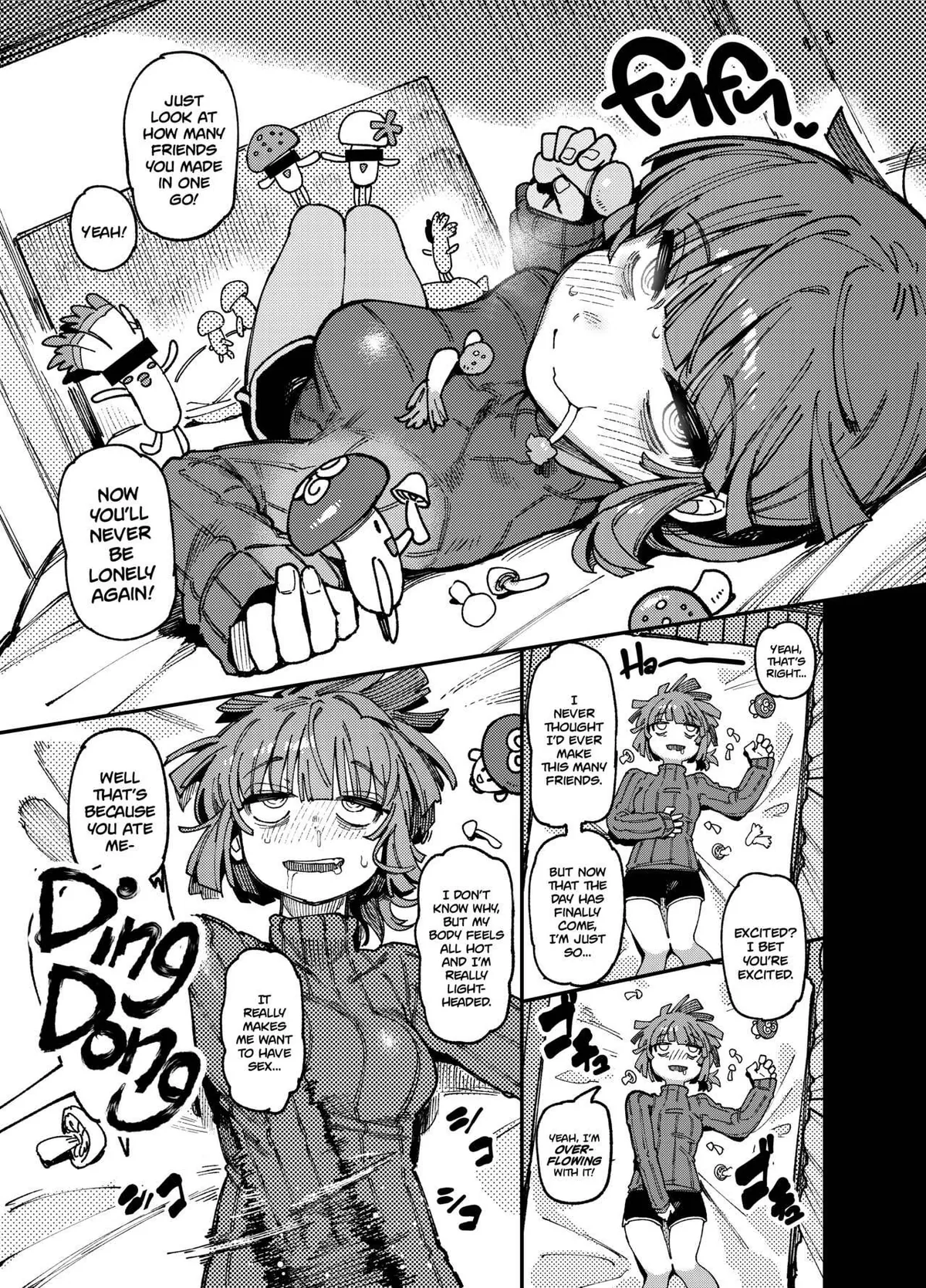 (Karasu Chan) Ie ga Shike Sugite Haete Kita Genkaku Yuuhatsu Kinoko wo Gosyoku Shite Hatsujyou Shita Ato no Are ya Kore