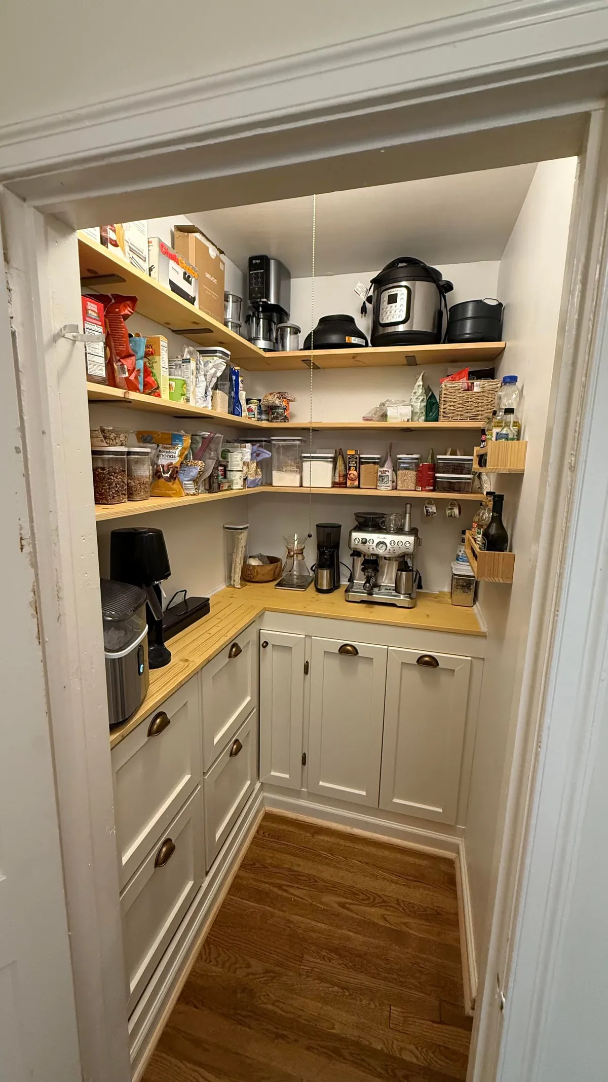 recent pantry renovation