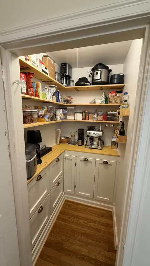 recent pantry renovation