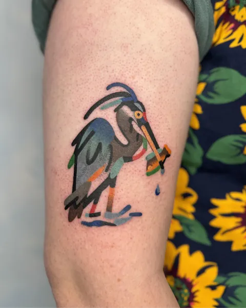 Great Blue Heron by me (@kwakttoo) in Toronto!