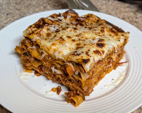 [Homemade] Lasagna