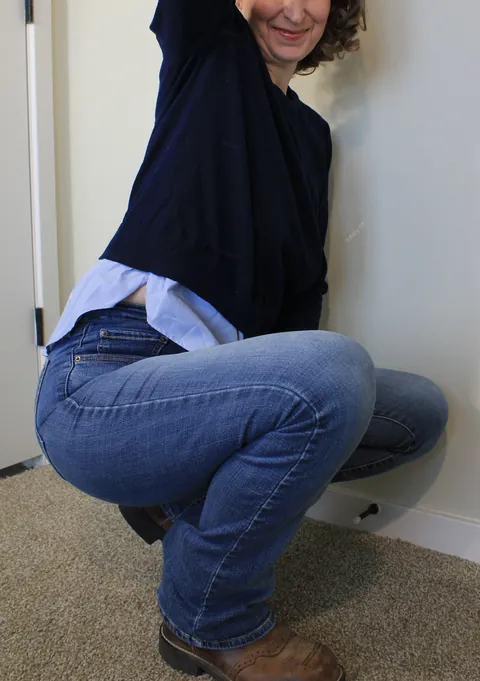 Jeans and boots and what's underneath....51yo