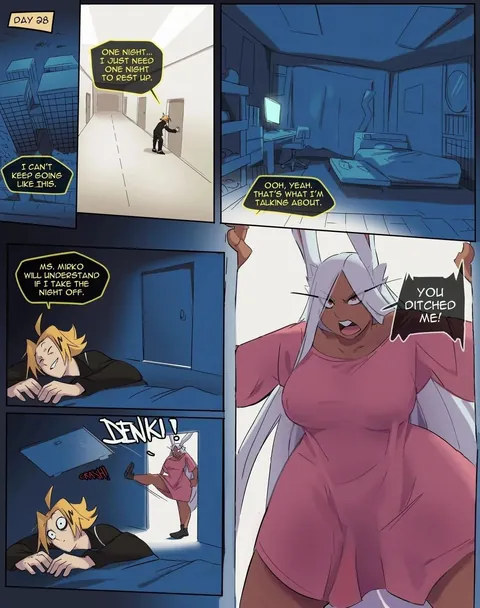 Miruko and Kaminari featuring Mina and Jiro (Schpicy) [My Hero Academia]