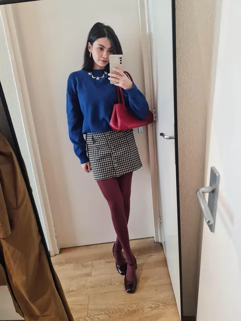 Styling a pop of red for fall - Which look is the best?