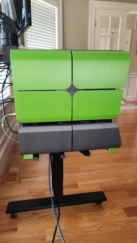 My 1st fully 3D printed PC case