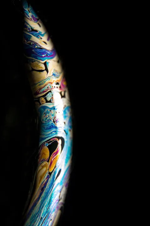 My mate took a photo of a soap bubble and it is honestly too much.