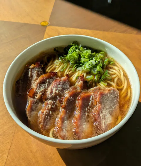 [Homemade] Shoyu ramen