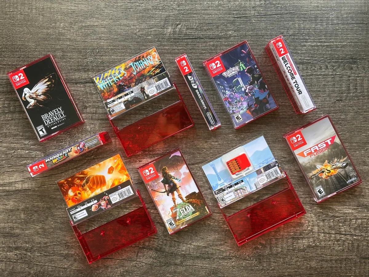 Switch 2 Cassette Cases!