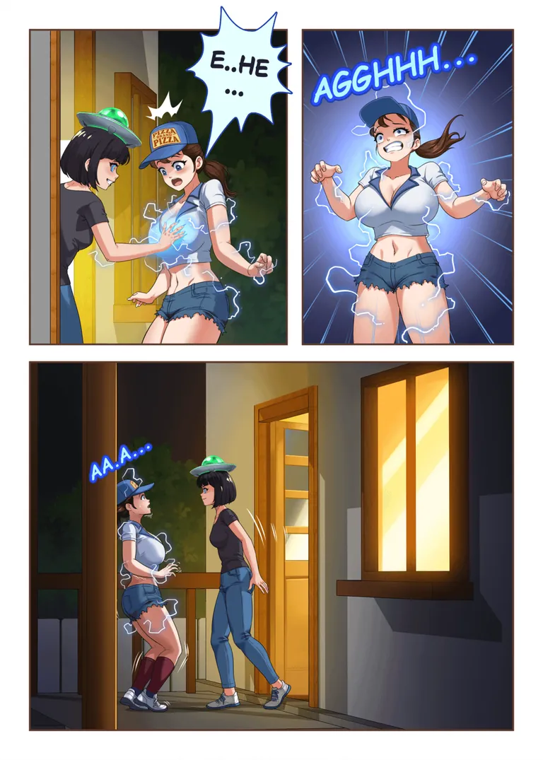 An Alien Possessed my Roommate Pages 1-14