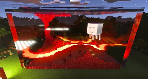 Please meet my new pet ghast. His name is George. He sometimes gets grumpy. But is a good boy 😊