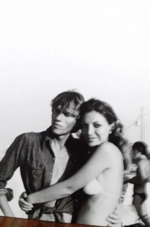 Mom with random guy (not my father). Circa 1978.