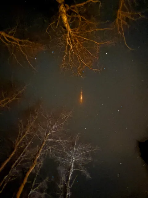 What is this in the sky above Alberta Canada