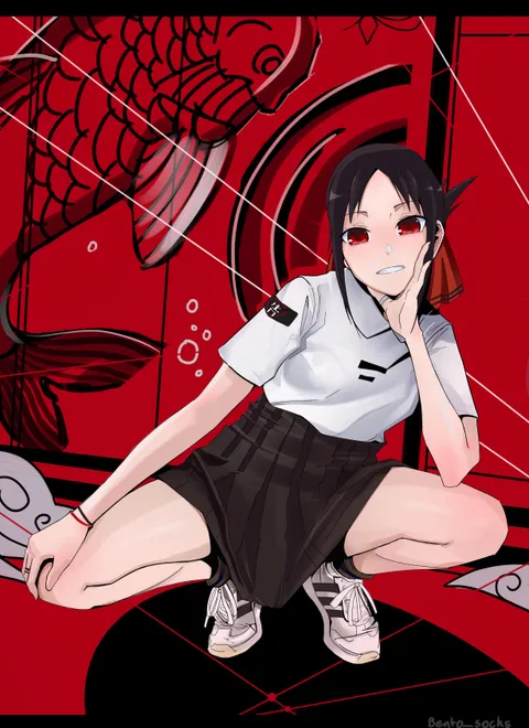 I drew Kaguya in streetwear [Kaguya-sama: Love Is War]