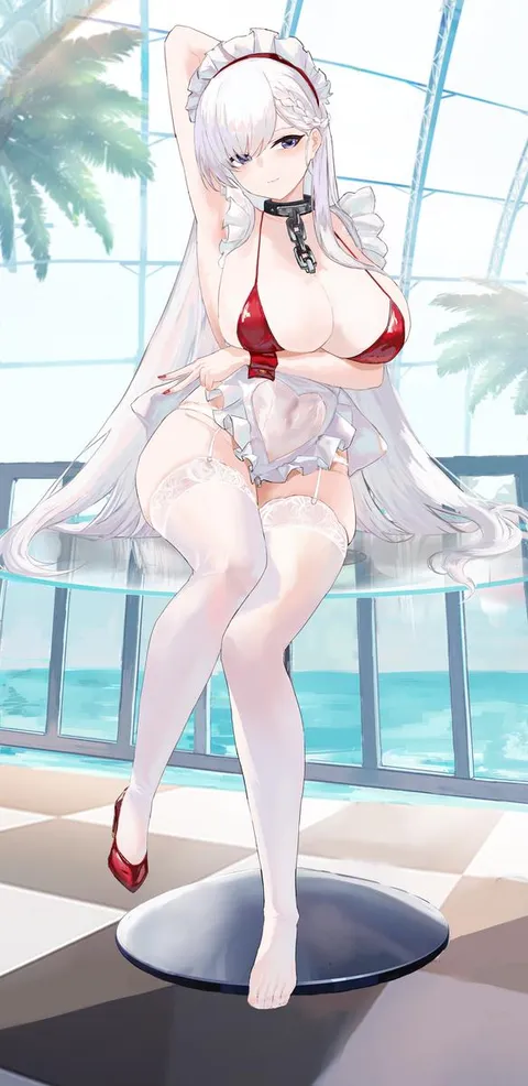 Belfast in her bikini