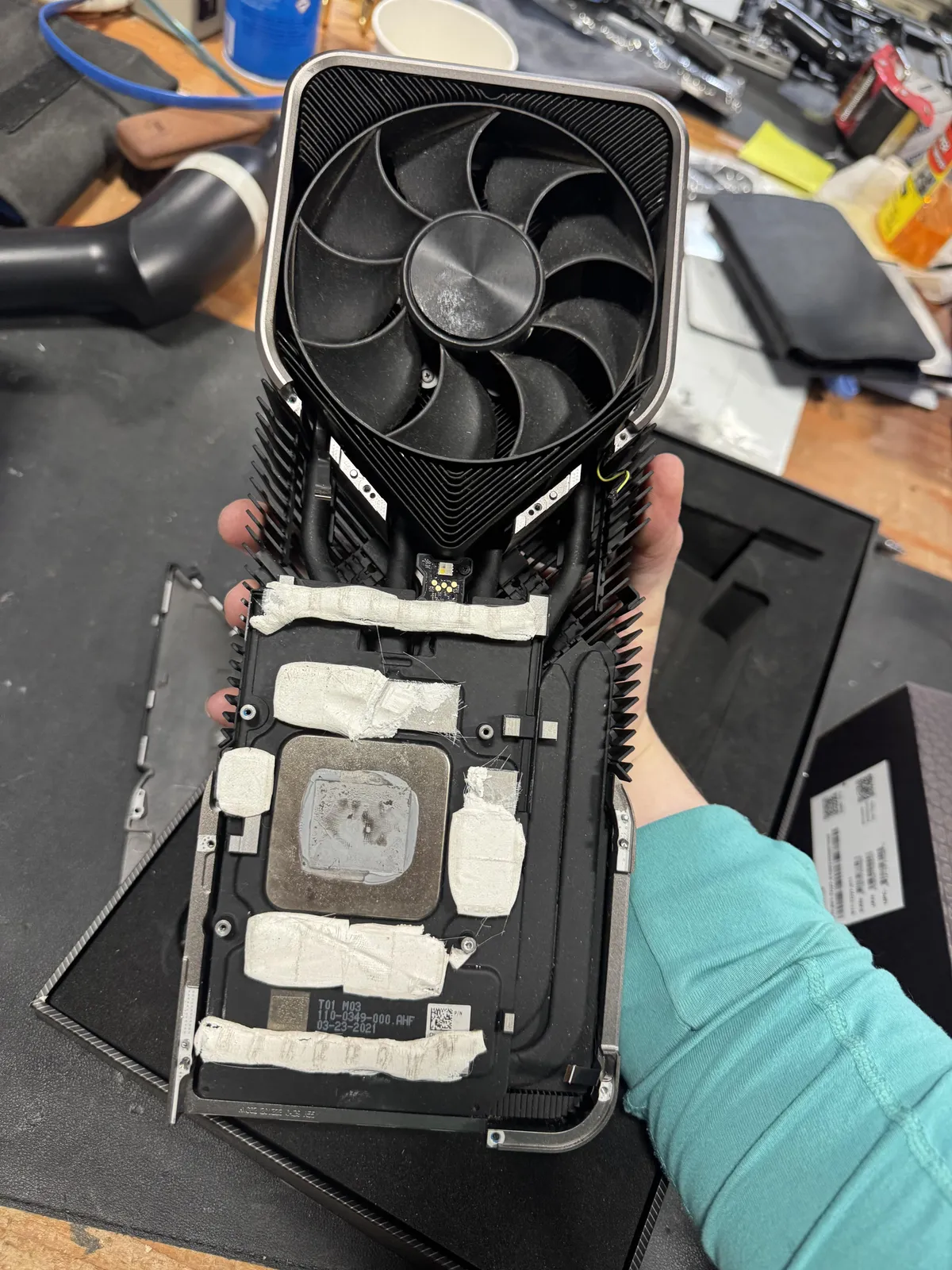 Someone donated a 3090 with no board to my work