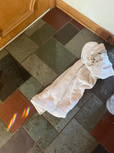 Refinished my slate floors