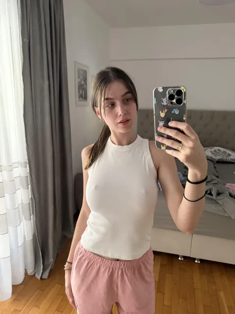 Feeling cute in white