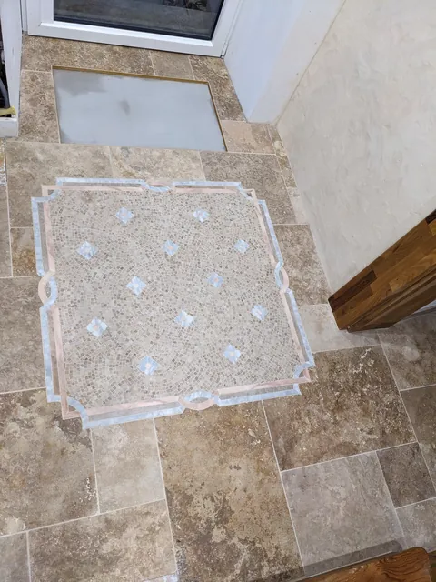 I had more time than money, and wanted to have a special entryway.