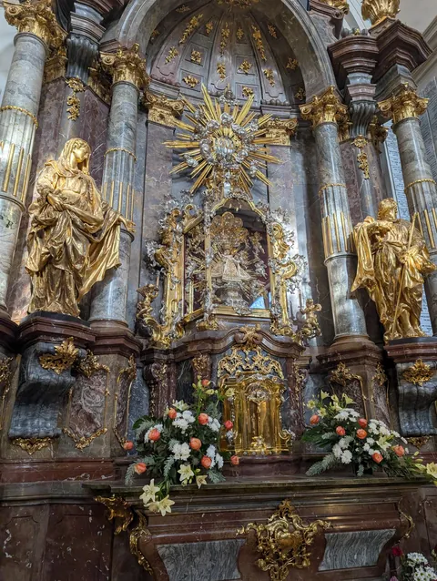 Prague in the winter