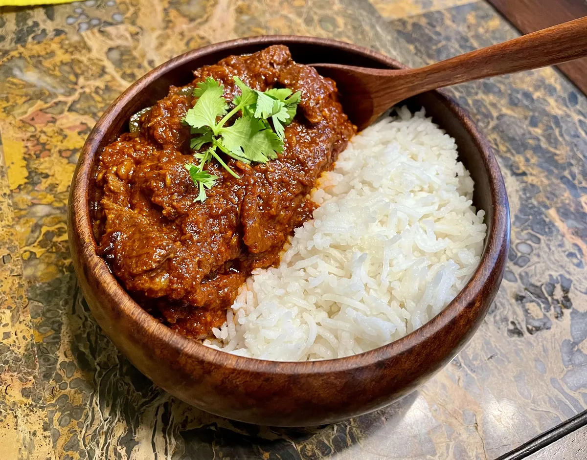 [homemade] spicy vindaloo!