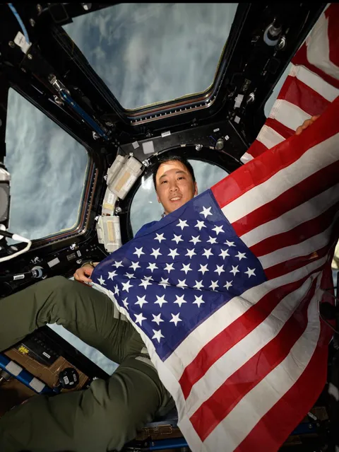 Jonny Kim from ISS on 4th of July