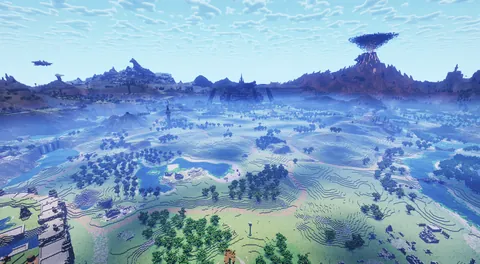 After 3 years, we Built ALL OF Breath of the Wild in Minecraft.