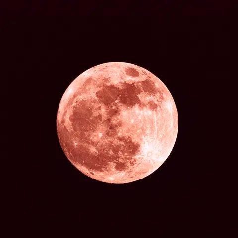 Strawberry Supermoon