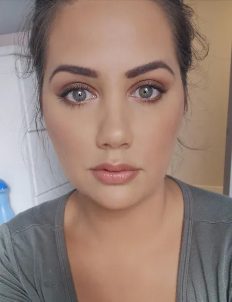 Tried to do a full face with one palette