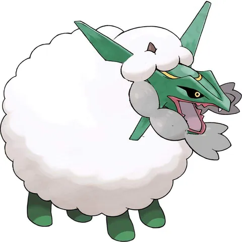Don't mind me, officer, just coming back from Hoenn with my Wooloo