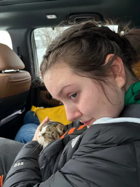 went for a christmas tree, ended up with larry